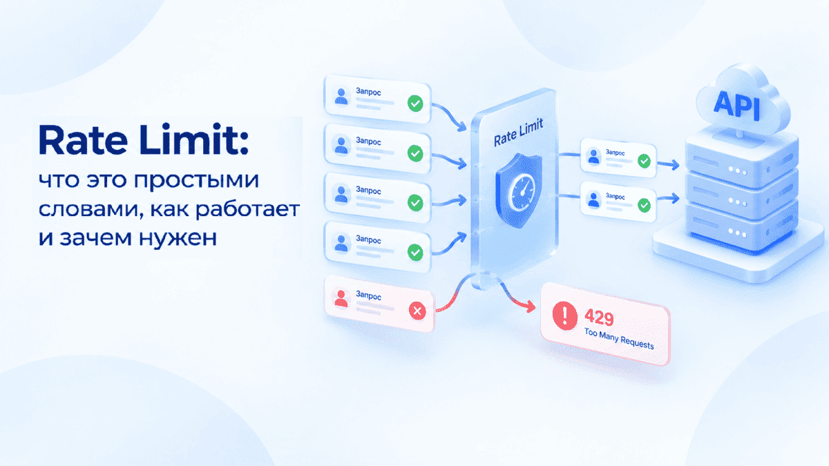 Rate Limit - ограничение количества запросов к API