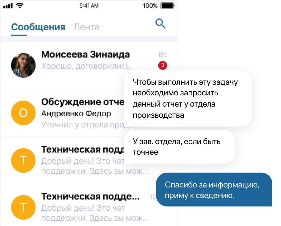 Коммуникация c офисом Коммуникация c офисом