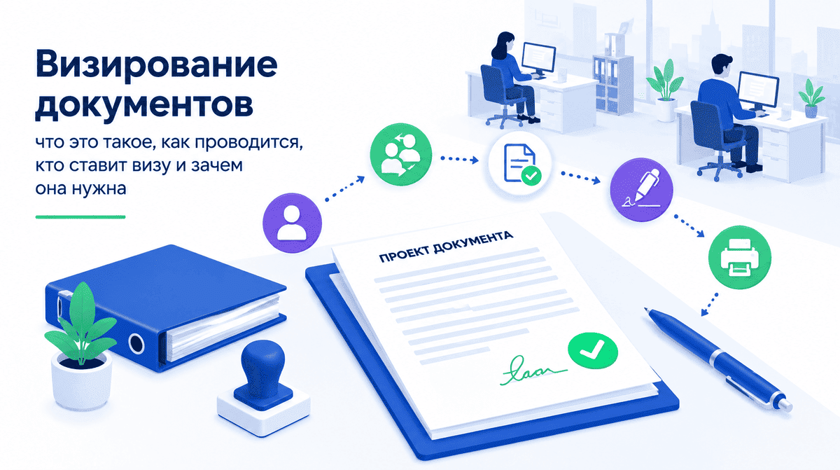 Визирование документов: что это такое, кто ставит визу, как проводится внутреннее согласование документов в организации