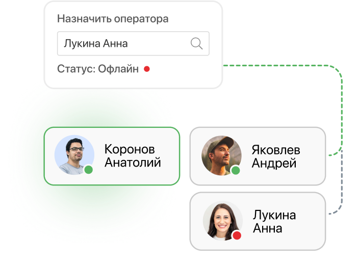 Балансируйте нагрузку между сотрудниками в ELMA365 Omni