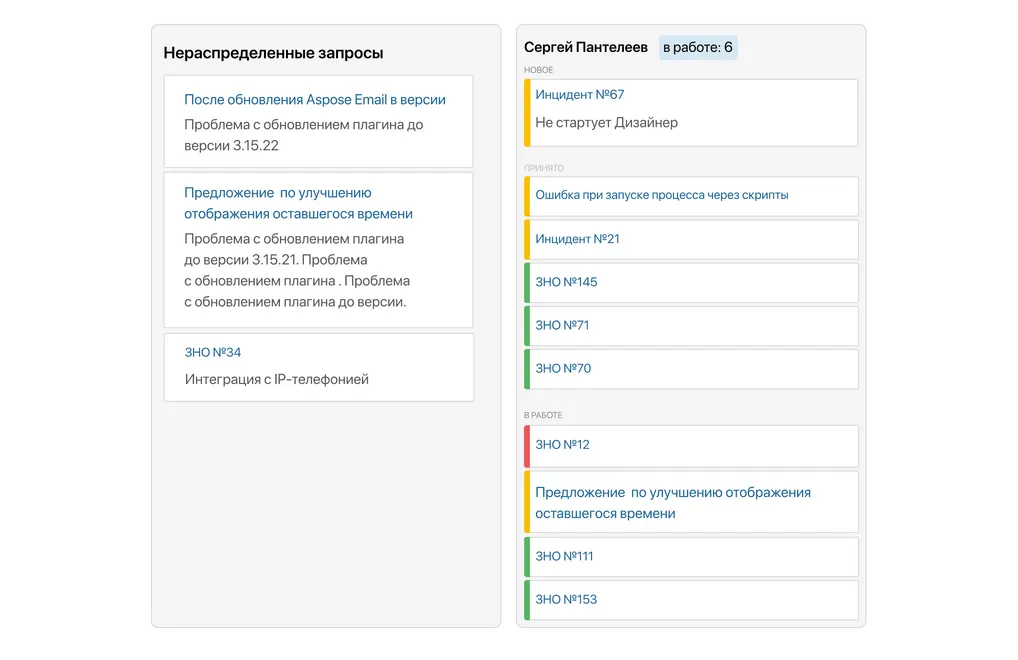 Типизация запросов