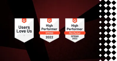 ELMA365 CRM  в квадранте High Performer рейтинга G2