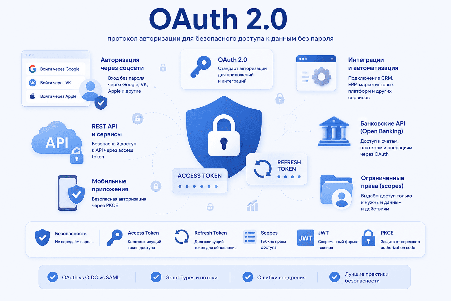 OAuth 2.0 - что это и как работает OAuth авторизация простыми словами