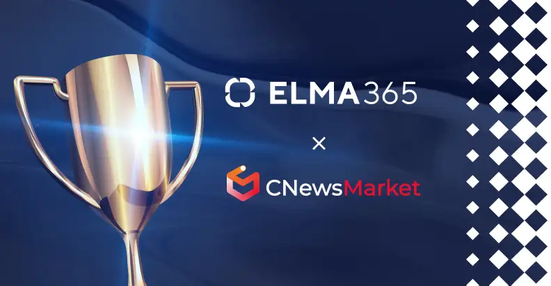 ELMA365 CRM вошла в ТОП-3 профильного рейтинга 