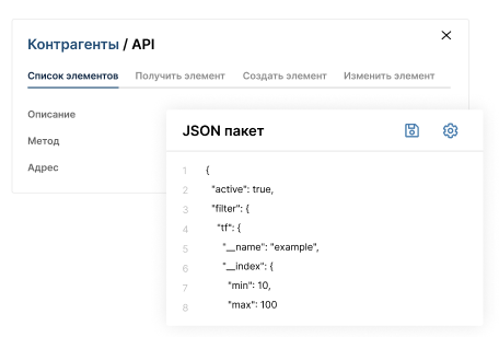 Эксклюзивные интеграции через API