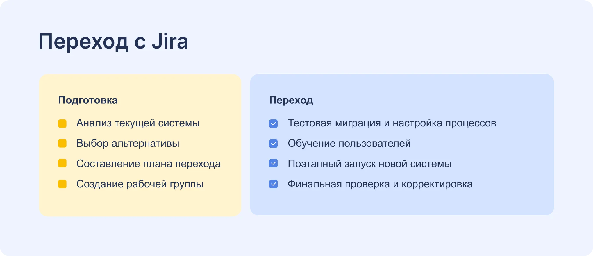Этапы миграции с Jira на отечественное ПО