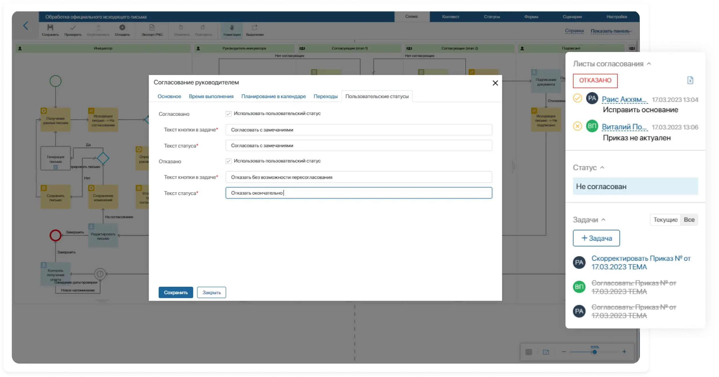 Docflow, номенклатура, канцелярия