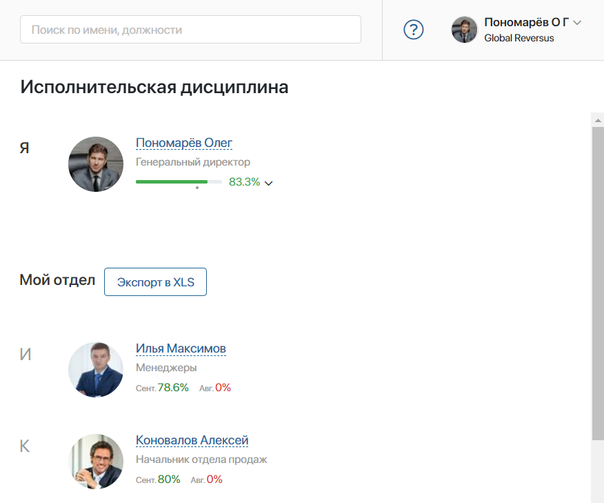 Исполнительская дисциплина в ELMA365