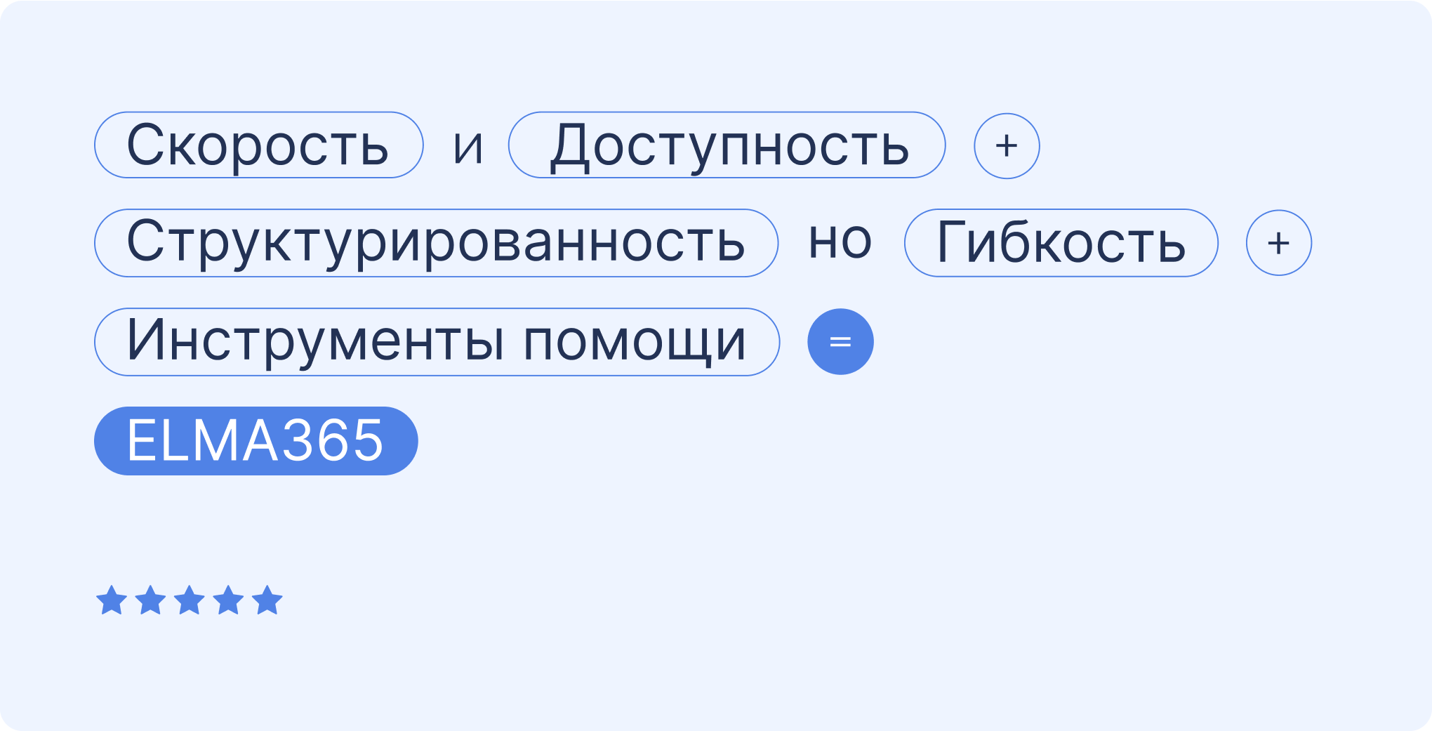 Преимущества ELMA365