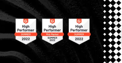 ELMA365 вновь вошла в сектор High performer в рейтинге G2 Grid Summer report 2022