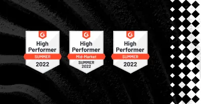 ELMA365 вновь вошла в сектор High performer в рейтинге G2 Grid Summer report 2022