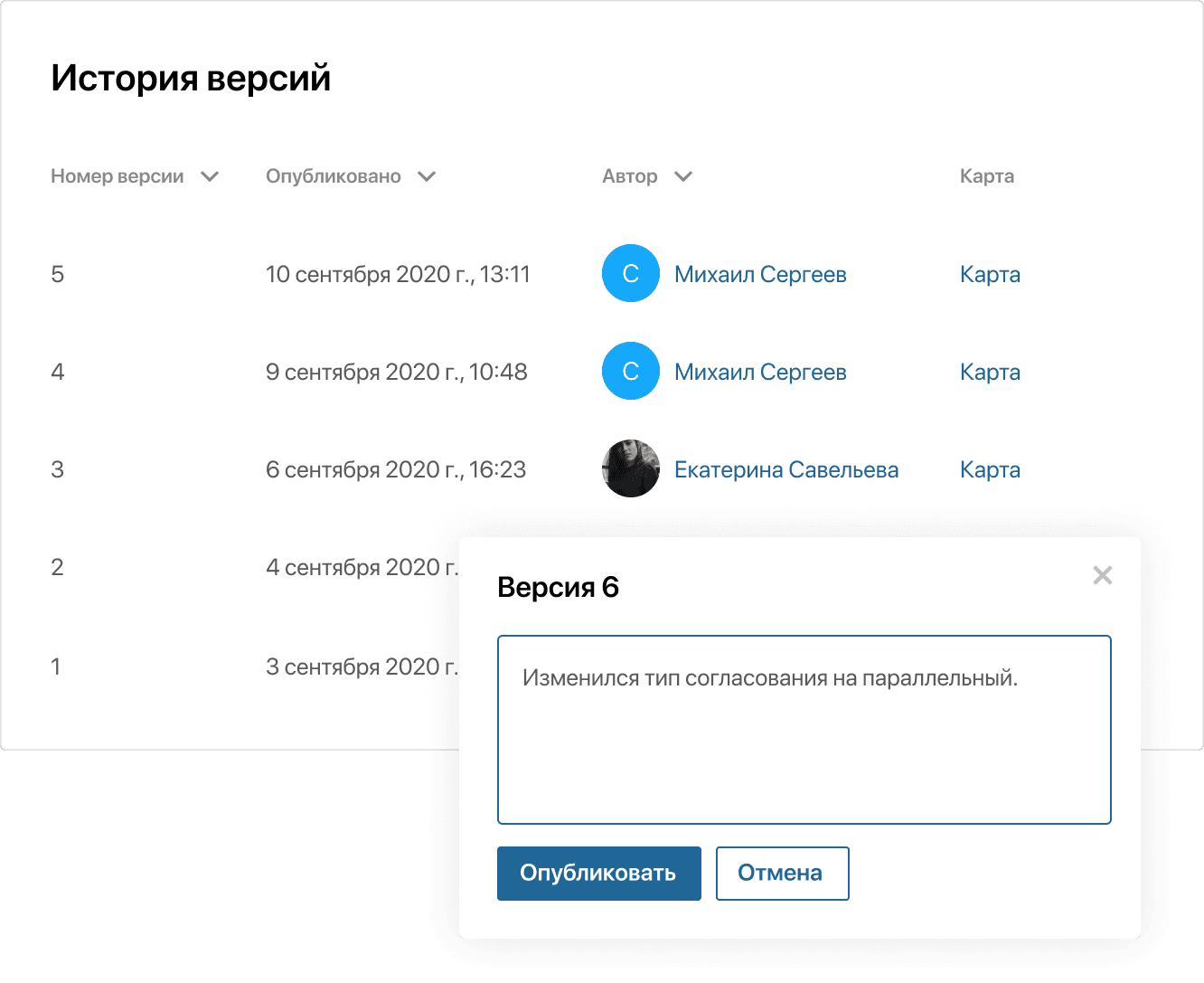Версионность